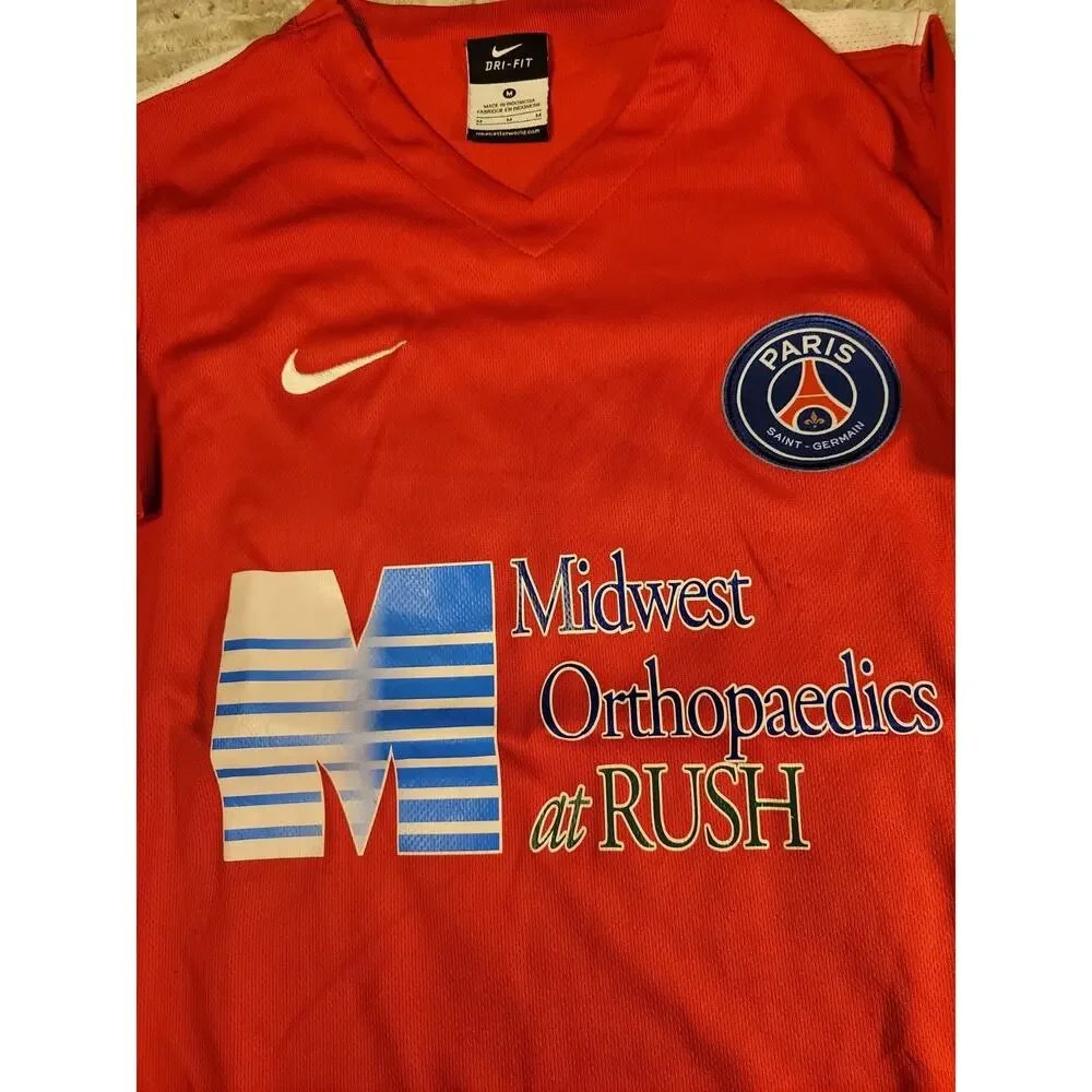 Nike Paris Saint-German Soccer Jersey Youth Medium Top Futbol Kids Boys Child